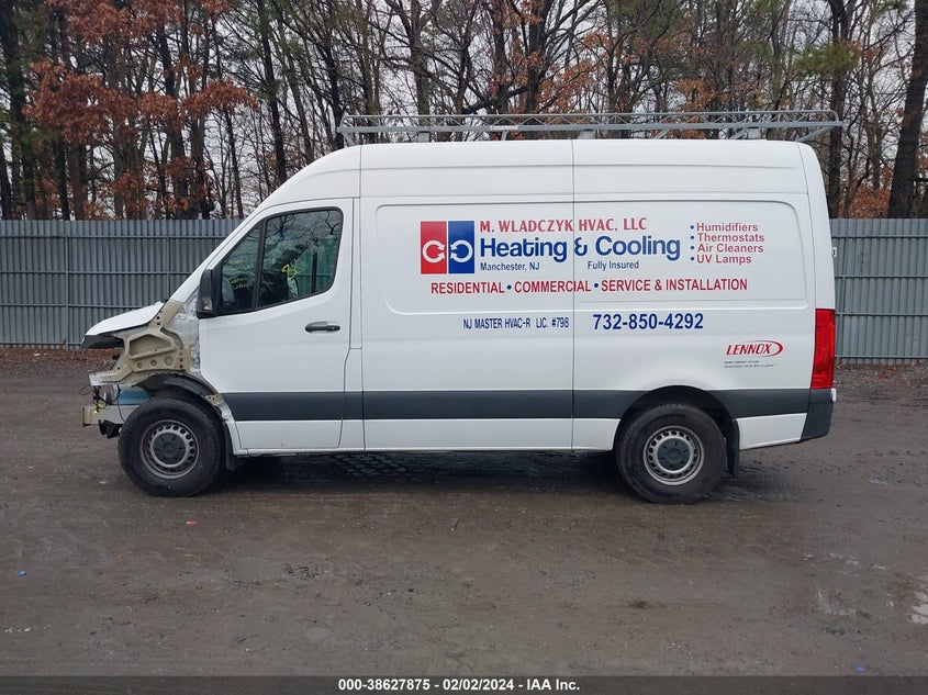 2021 MERCEDES-BENZ SPRINTER 2500 VIN: W1Y4EBHY0MT076777