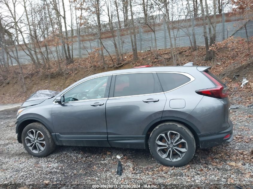 2021 Honda Cr-V Ex VIN: 2HKRW2H57MH680019 Lot: 38628013