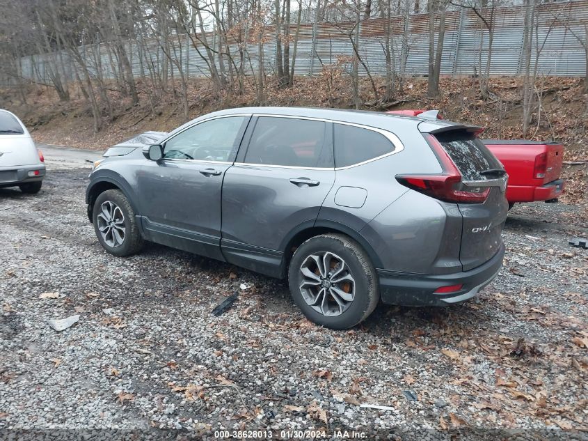 2021 Honda Cr-V Ex VIN: 2HKRW2H57MH680019 Lot: 38628013