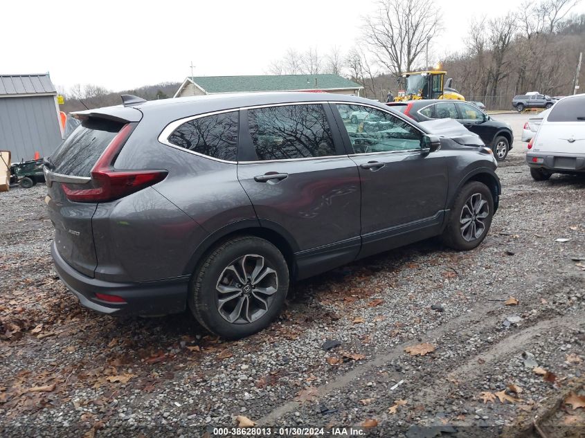 2021 Honda Cr-V Ex VIN: 2HKRW2H57MH680019 Lot: 38628013