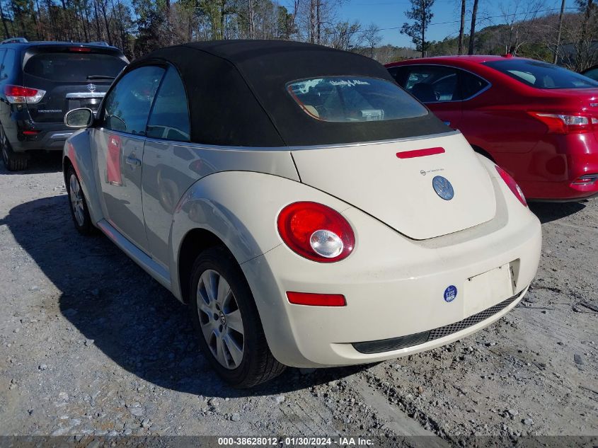 2009 Volkswagen New Beetle S VIN: 3VWRF31Y69M409445 Lot: 38628012