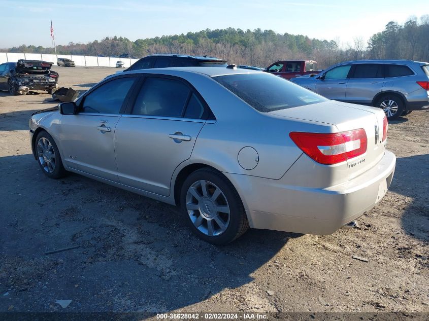 2007 Lincoln Mkz VIN: 3LNHM26T27R656775 Lot: 38628042