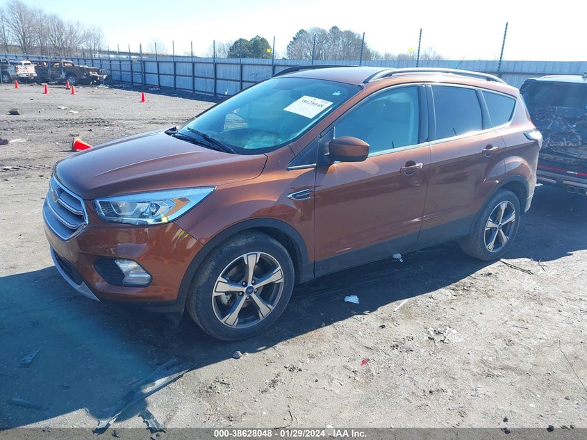 VIN 1FMCU0GD9HUE30183 2017 FORD ESCAPE SE