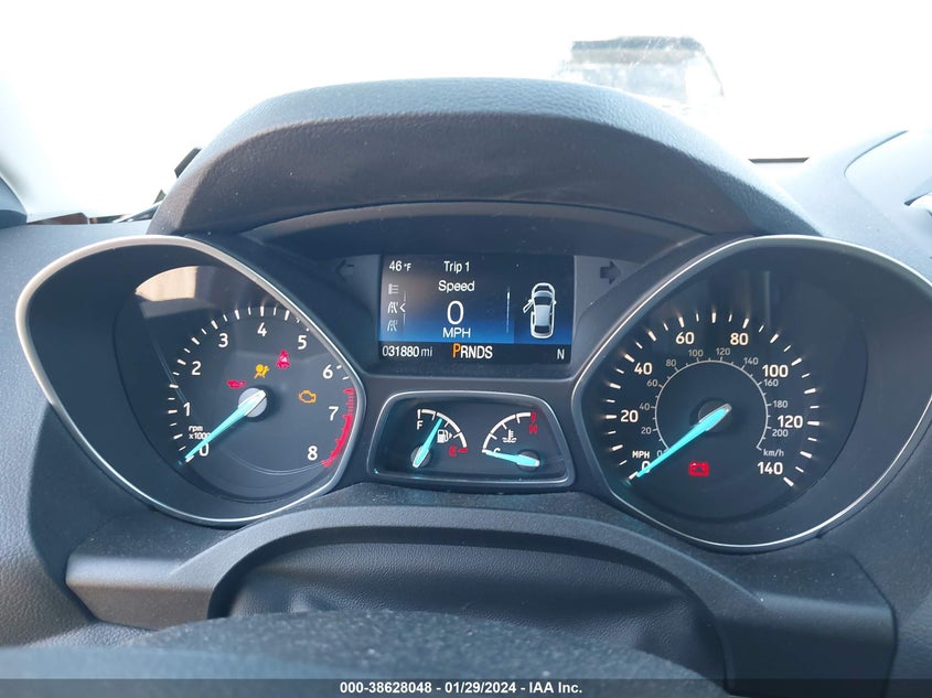 VIN 1FMCU0GD9HUE30183 2017 FORD ESCAPE SE