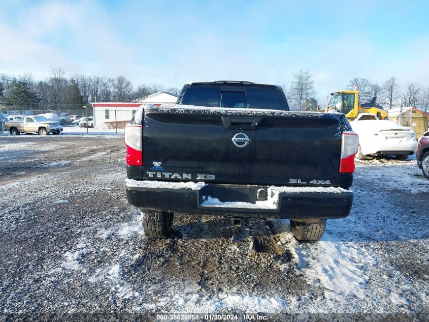 2018 Nissan Titan Xd Sl Diesel VIN: 1N6BA1F45JN528835 Lot: 38628058