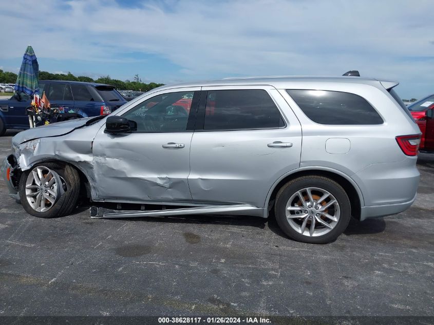 2023 Dodge Durango Gt Awd VIN: 1C4RDJDG0PC687997 Lot: 38628117