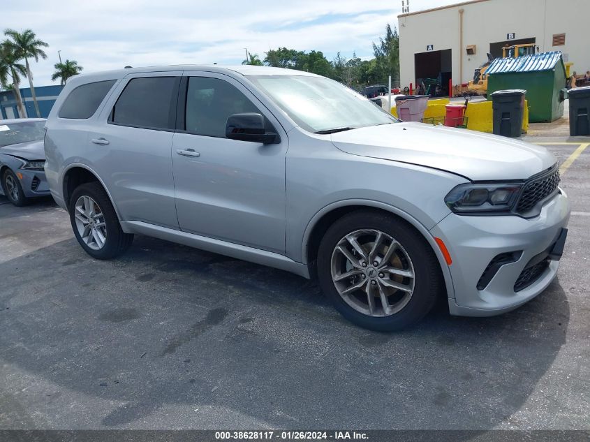 2023 Dodge Durango Gt Awd VIN: 1C4RDJDG0PC687997 Lot: 38628117