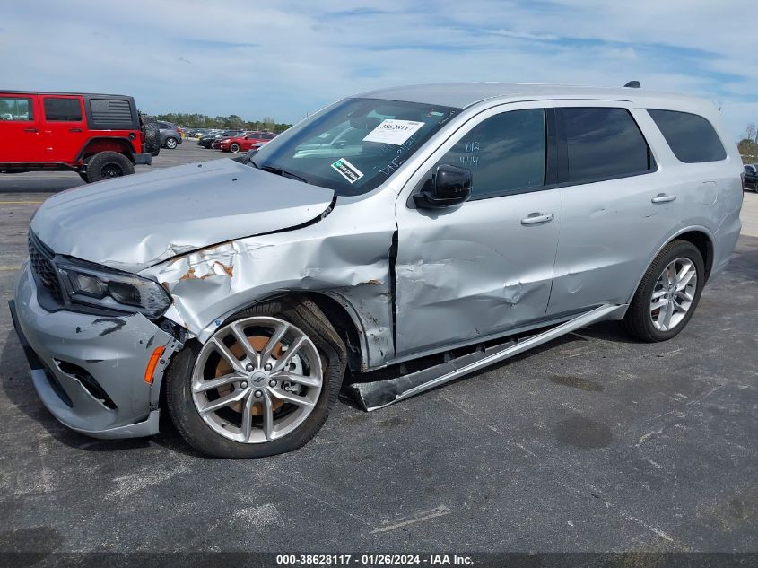 2023 Dodge Durango Gt Awd VIN: 1C4RDJDG0PC687997 Lot: 38628117