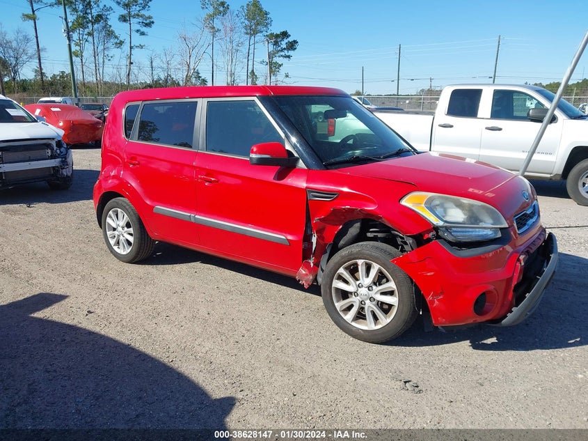 2012 Kia Soul + VIN: KNDJT2A69C7457556 Lot: 38628147