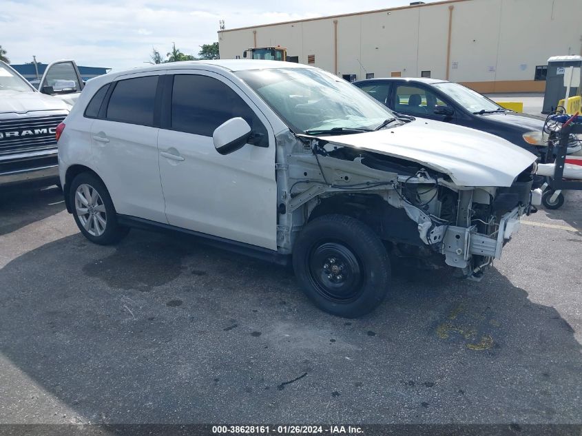 2015 Mitsubishi Outlander Sport Es VIN: 4A4AP3AW8FE030145 Lot: 38628161