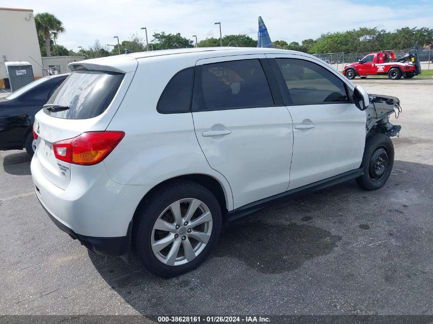 2015 Mitsubishi Outlander Sport Es VIN: 4A4AP3AW8FE030145 Lot: 38628161