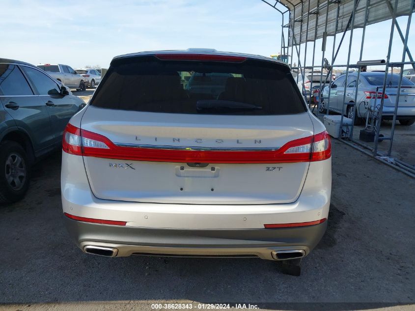 2017 Lincoln Mkx Reserve VIN: 2LMPJ6LP5HBL34400 Lot: 38628343