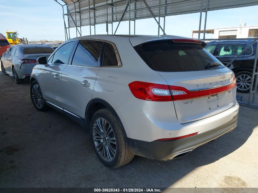 2017 Lincoln Mkx Reserve VIN: 2LMPJ6LP5HBL34400 Lot: 38628343