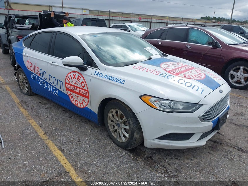 3FA6P0G79HR267258 FORD FUSION S 2017