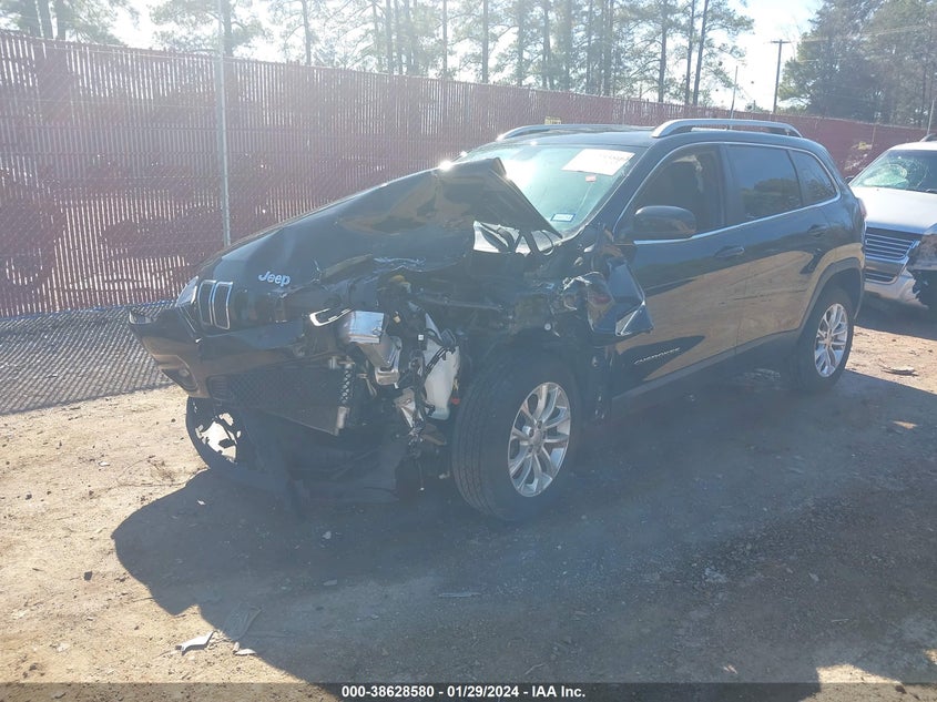 VIN 1C4PJLCB1KD416385 2019 JEEP CHEROKEE LATITUDE FWD