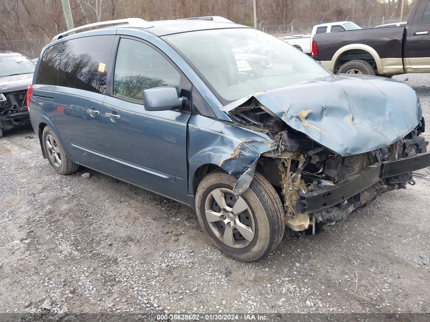 2009 Nissan Quest 3.5 S VIN: 5N1BV28U99N108139 Lot: 38628602