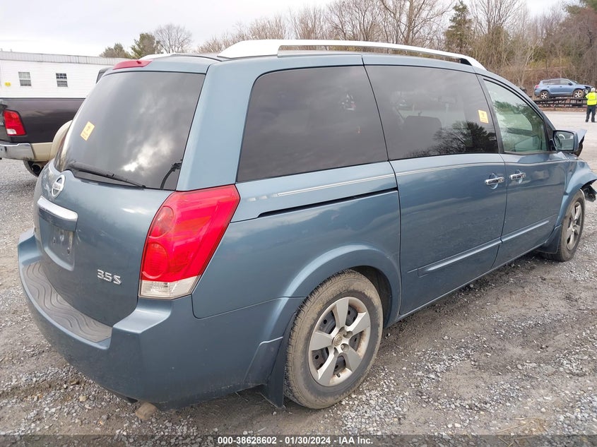 2009 Nissan Quest 3.5 S VIN: 5N1BV28U99N108139 Lot: 38628602