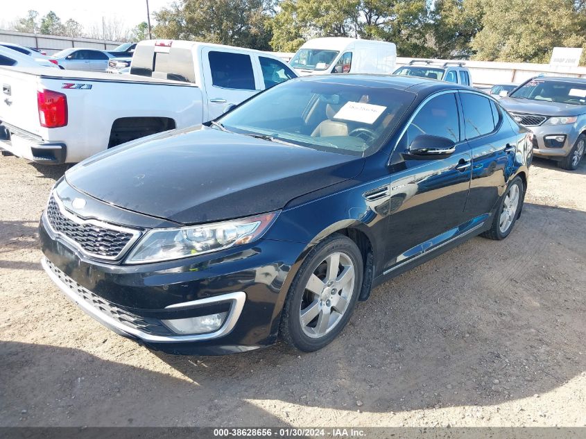 2013 Kia Optima Hybrid Ex VIN: KNAGM4AD5D5042813 Lot: 38628656