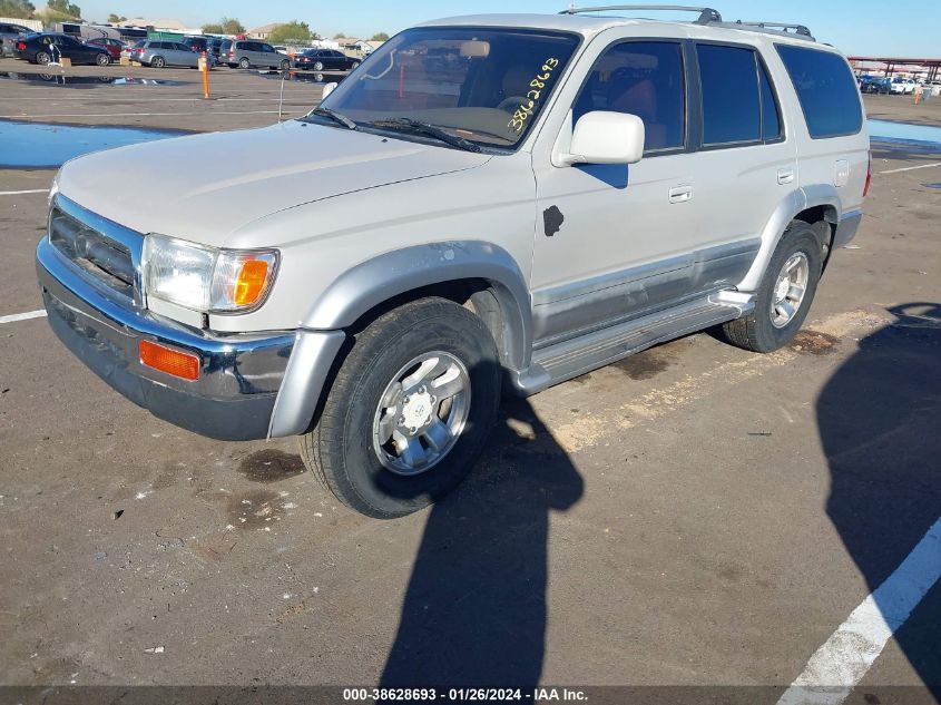 1998 Toyota 4Runner Sr5 V6 Limited VIN: JT3GN87R0W0086491 Lot: 38628693