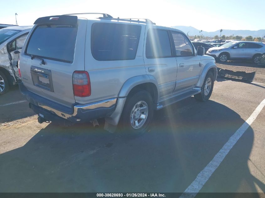 1998 Toyota 4Runner Sr5 V6 Limited VIN: JT3GN87R0W0086491 Lot: 38628693