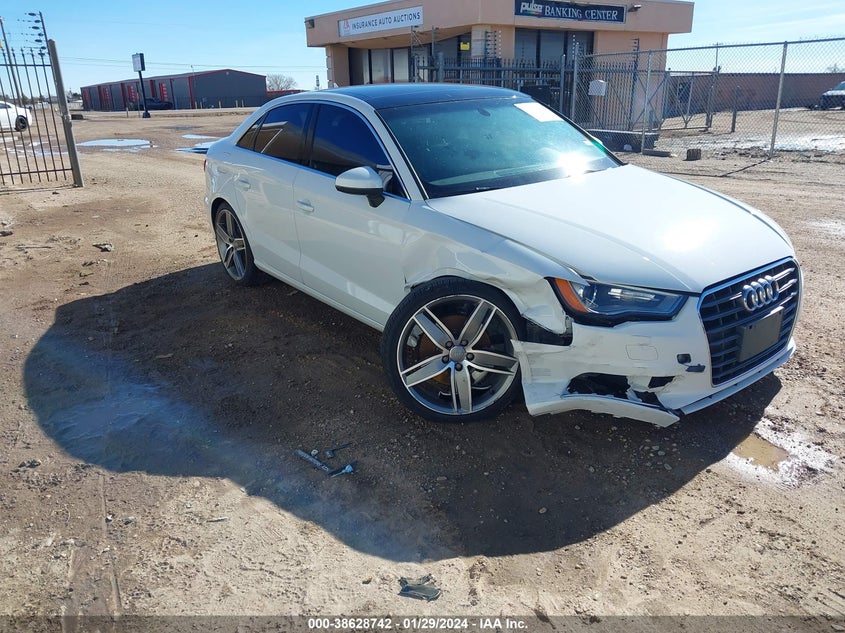 2015 Audi A3 1.8T Premium VIN: WAUCCGFF0F1063897 Lot: 38628742