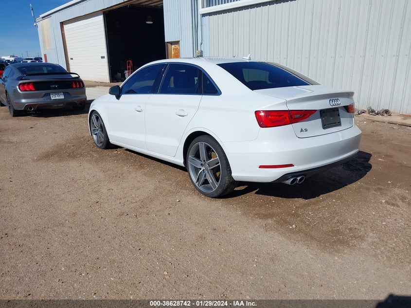 2015 Audi A3 1.8T Premium VIN: WAUCCGFF0F1063897 Lot: 38628742