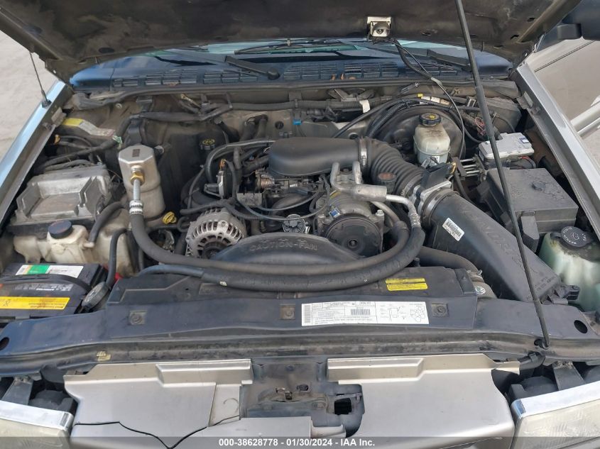 2001 Chevrolet Blazer VIN: 1GNDT13WX12196881 Lot: 38628778