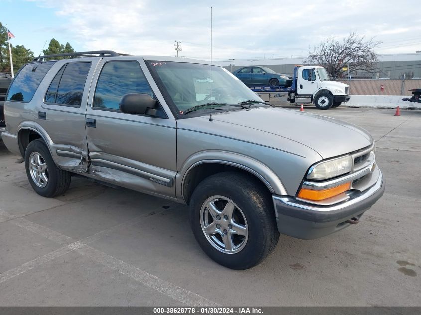 2001 Chevrolet Blazer VIN: 1GNDT13WX12196881 Lot: 38628778