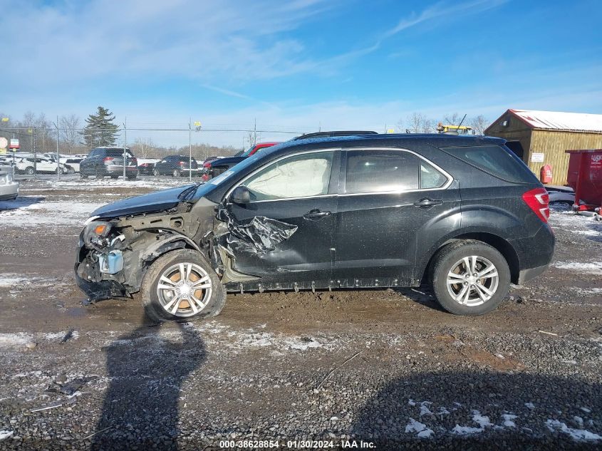 2016 Chevrolet Equinox Ls VIN: 2GNALBEK0G1180765 Lot: 38628854