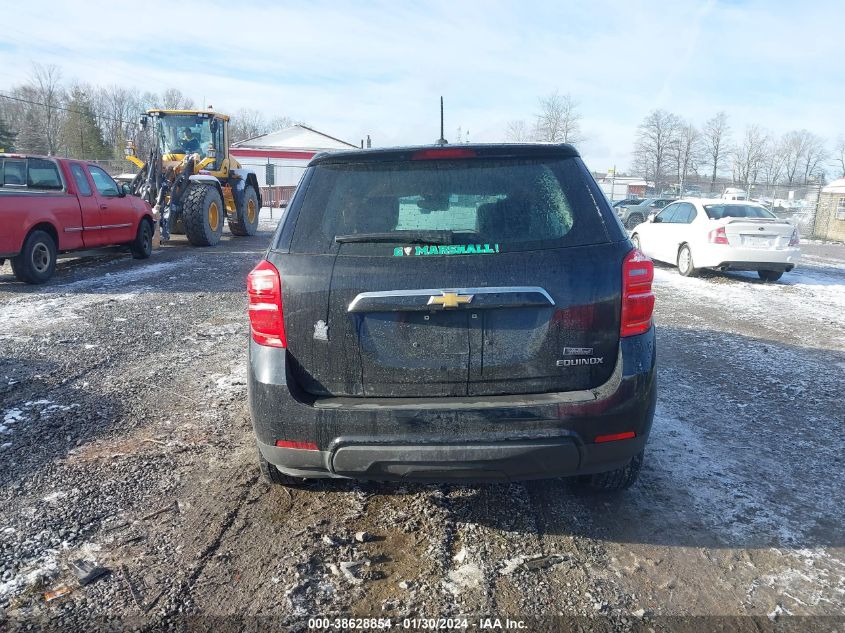 2GNALBEK0G1180765 2016 Chevrolet Equinox Ls