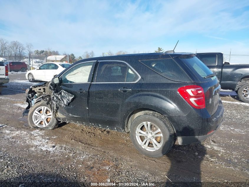 2GNALBEK0G1180765 2016 Chevrolet Equinox Ls