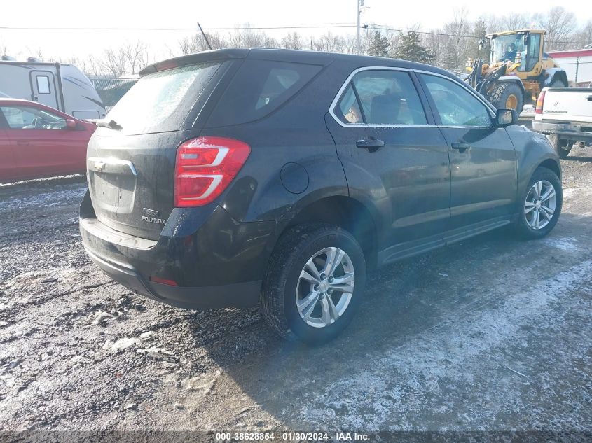 2016 Chevrolet Equinox Ls VIN: 2GNALBEK0G1180765 Lot: 38628854