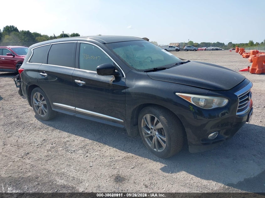2013 Infiniti Jx35 VIN: 5N1AL0MM0DC318578 Lot: 38628911