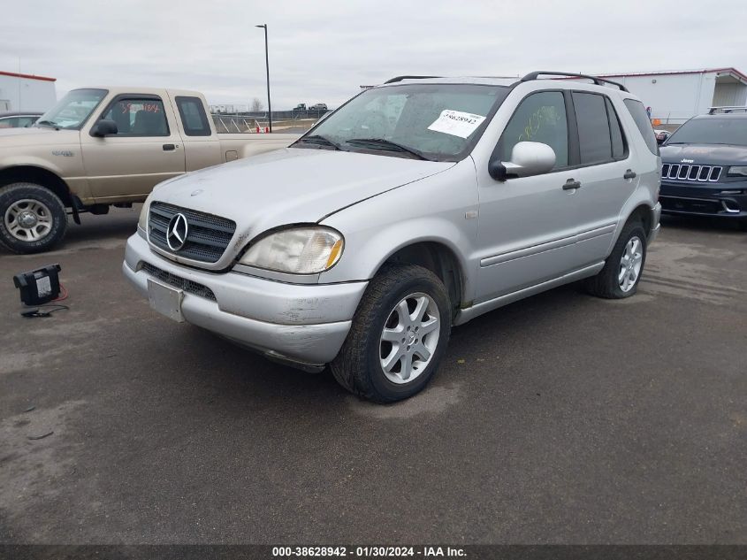 1999 Mercedes-Benz Ml 430 VIN: 4JGAB72E7XA111404 Lot: 38628942