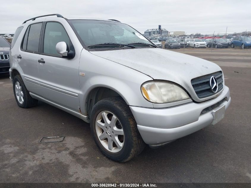 1999 Mercedes-Benz Ml 430 VIN: 4JGAB72E7XA111404 Lot: 38628942