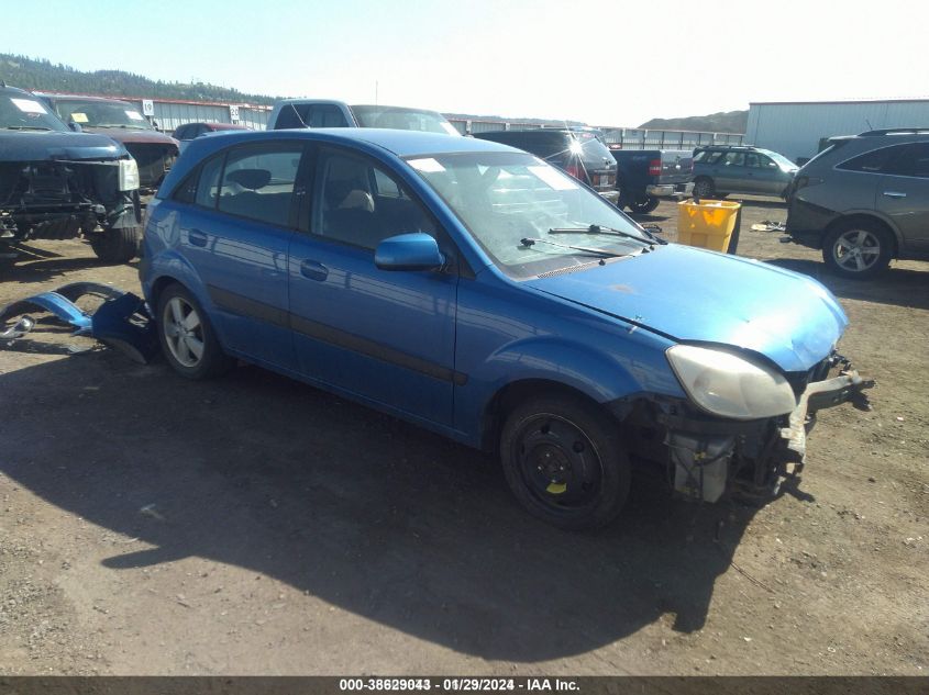 2007 Kia Rio5 Sx VIN: KNADE163276286545 Lot: 38629043