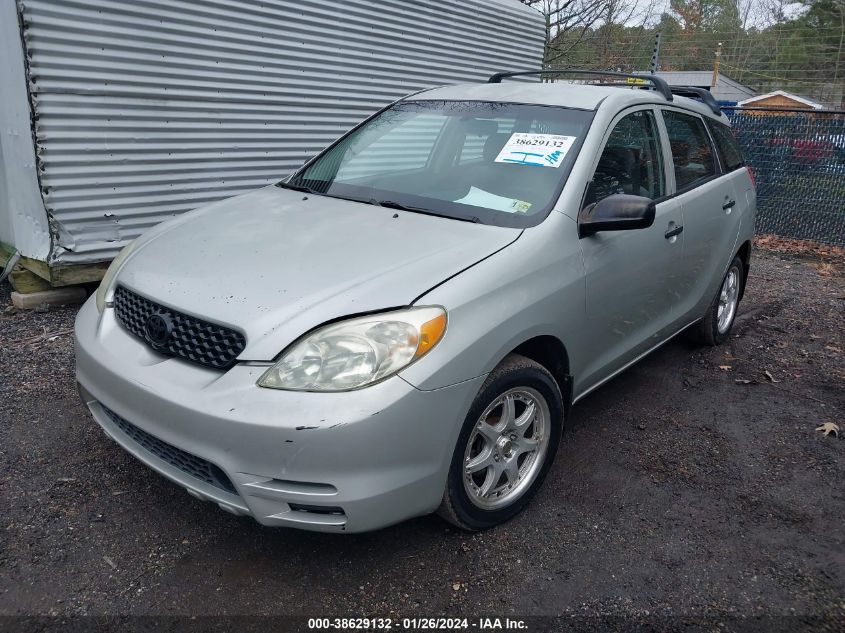 2003 Toyota Matrix Std VIN: 2T1KR32E03C136180 Lot: 38629132