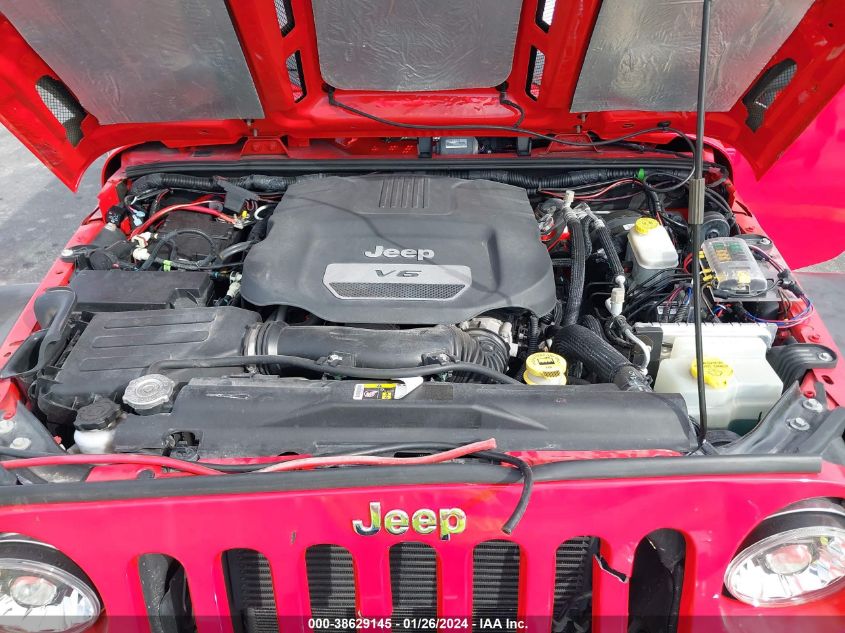 1C4BJWDG3GL347881 2016 Jeep Wrangler Unlimited Sport