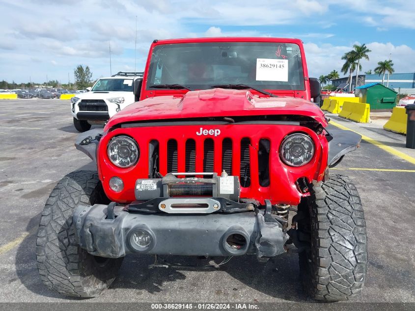 1C4BJWDG3GL347881 2016 Jeep Wrangler Unlimited Sport