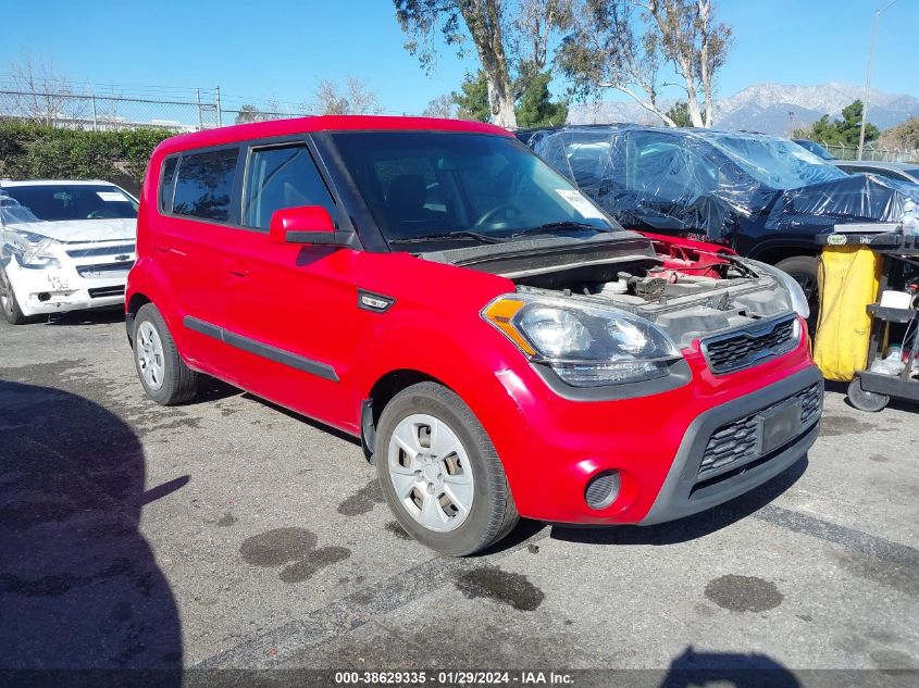 2013 Kia Soul VIN: KNDJT2A54D7613687 Lot: 38629335