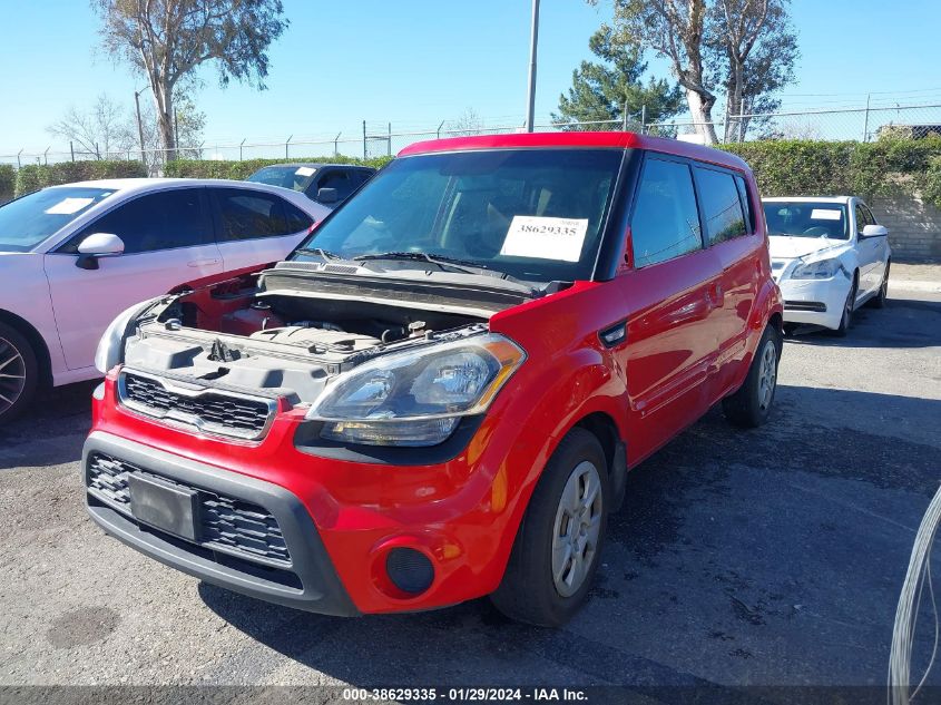 2013 Kia Soul VIN: KNDJT2A54D7613687 Lot: 38629335