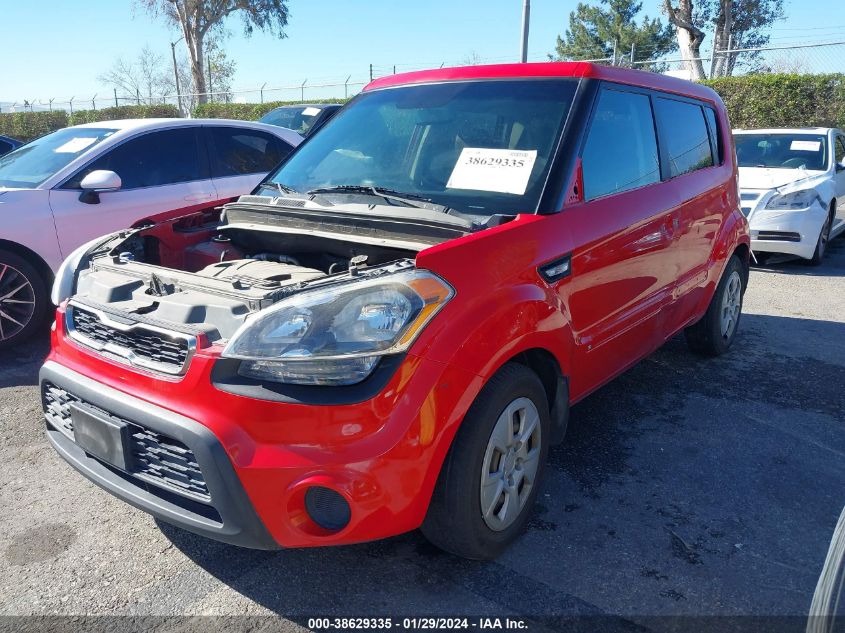 2013 Kia Soul VIN: KNDJT2A54D7613687 Lot: 38629335