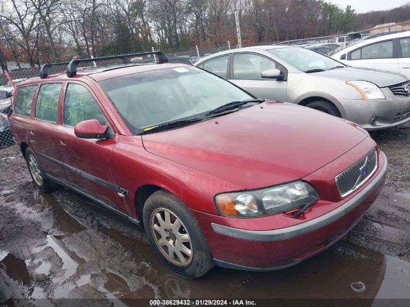 2003 Volvo V70 2.4L VIN: YV1SW61T432298980 Lot: 38629432