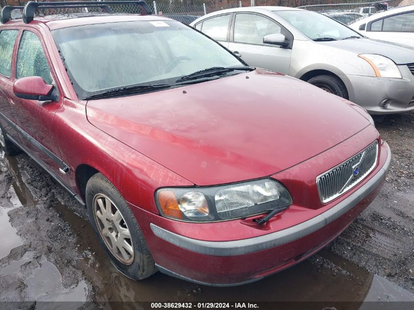 2003 Volvo V70 2.4L VIN: YV1SW61T432298980 Lot: 38629432