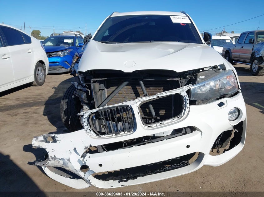 VIN 5UXWZ7C5XH0V85339 2017 BMW X3 SDRIVE28I