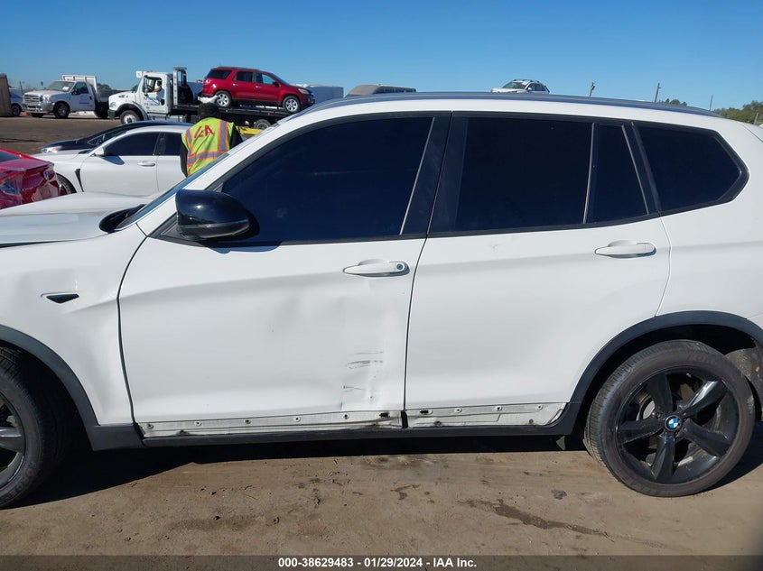VIN 5UXWZ7C5XH0V85339 2017 BMW X3 SDRIVE28I