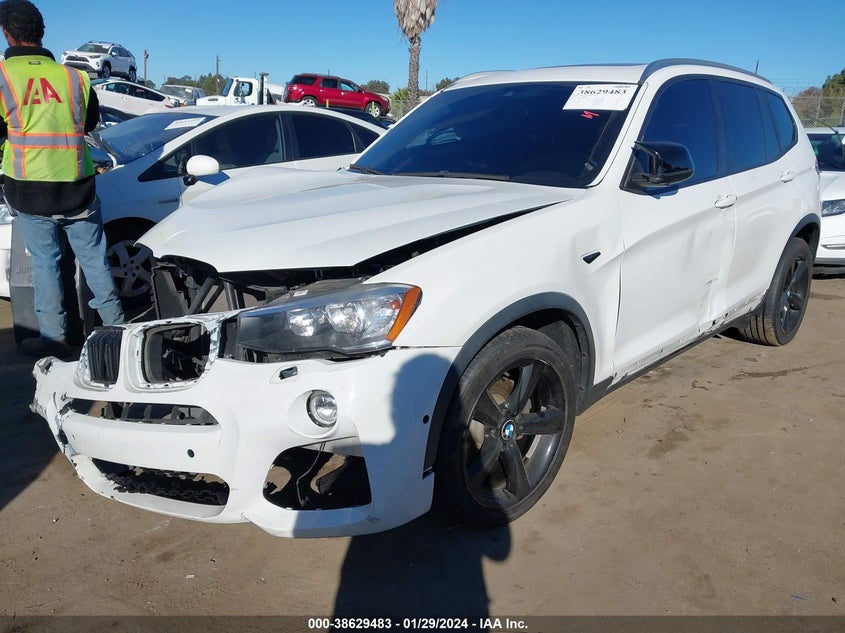 VIN 5UXWZ7C5XH0V85339 2017 BMW X3 SDRIVE28I