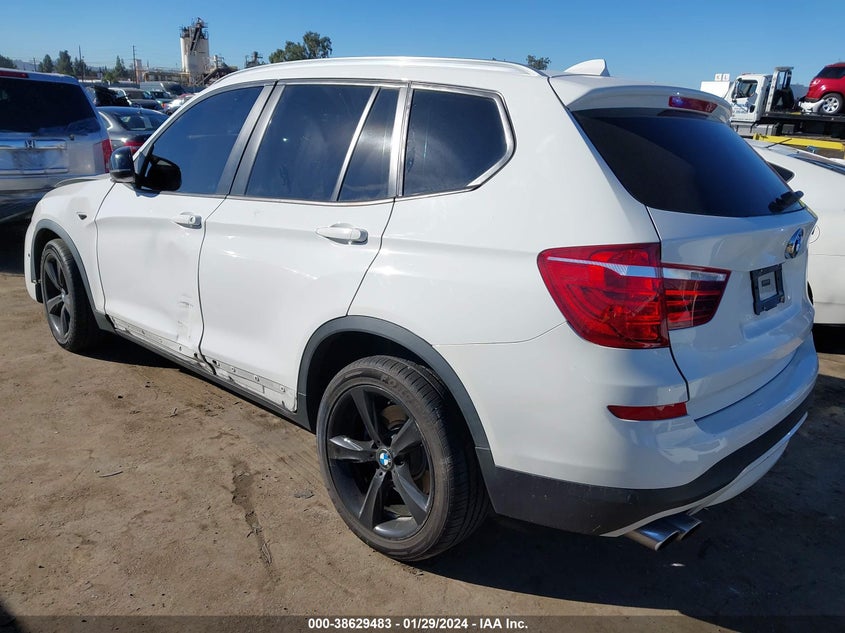 VIN 5UXWZ7C5XH0V85339 2017 BMW X3 SDRIVE28I