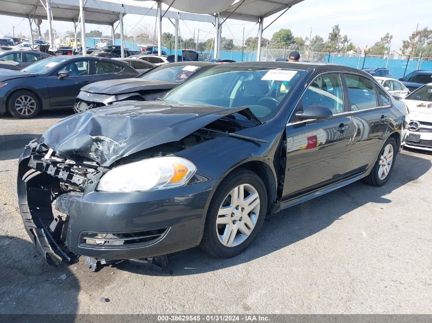 2013 Chevrolet Impala Lt VIN: 2G1WG5E32D1119161 Lot: 38629545