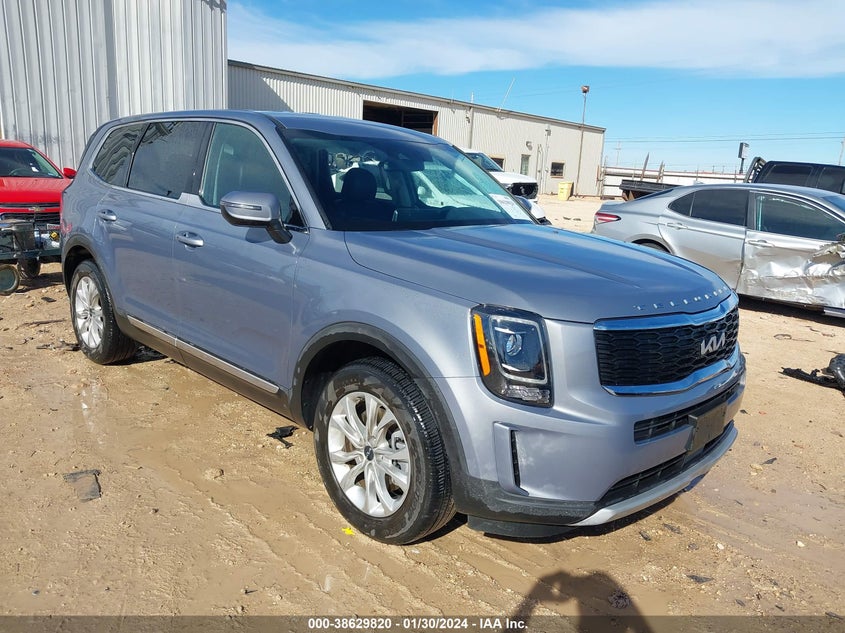 2022 Kia Telluride Lx VIN: 5XYP24HC0NG294886 Lot: 38629820